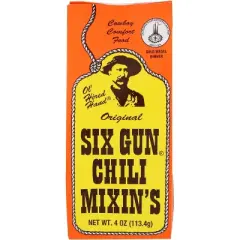 Six Gun Chili Mixin&rsquo;s Original - Case of 12 - 4oz