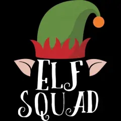 Men's Design By Humans Christmas Elf Squad By GiftsIdeas Tank Top