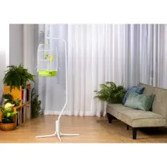 Prevue Pet Products Small Round Bird Cage - Green.