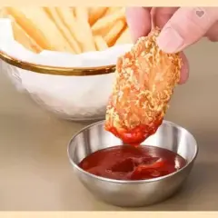 Kitcheniva Stainless Steel Sauce Dish Set 8 Pcs