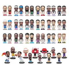 5 Surprise NBA Ballers Series 2 by ZURU: PVC Mini Figure Sports Toy