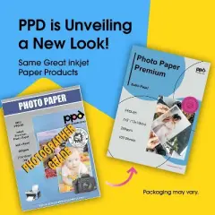 PPD Satin Photo Paper 5x7" 100 sheets 255 gsm for Inkjet Printers