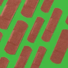 Skin Tone Assorted Size Flexible Bandages - Brown  - 30ct - up&up&trade;