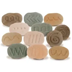 Yellow Door Pre-Writing Stones - Set of 12