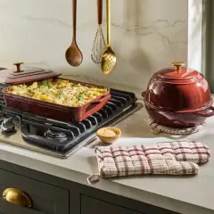 9"x13" Dutch Oven Casserole Red - Hearth & Hand&trade; with Magnolia