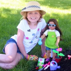 Sophia's by Teamson Kids Smithsonian Horticulturist Set for 18" Dolls