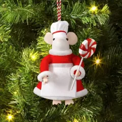 Christmas Felted Wool Mouse Lollipop Chef Ornament - Wondershop&trade;
