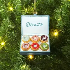 Christmas Glass Donut Box Ornament - Wondershop&trade;