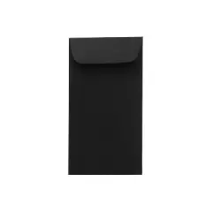 JAM Paper #7 Coin Business Envelopes 3.5 x 6.5 Black 50/Pack (351027549i) 351027549I