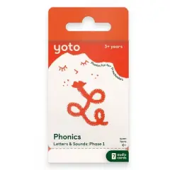 Yoto Phonics Letters and Sounds: Phase One Audio Card Collection 7pk