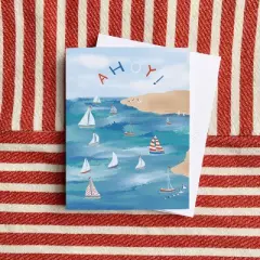 Nautical Greeting Card Pack Assorted Set (8 ct.) by Ramus & Co