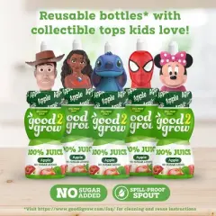 good2grow 100% Apple Juice - 6 fl oz Bottle