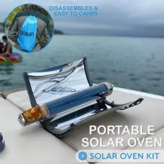GoSun Portable Solar Oven Kit, Best Solar Oven for Backpacking and Camping, Outdoor Solar Cooker, Cooks within 20 Minutes up to 550&ordm;F