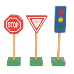 Creative Minds International Traffic Signs - Set of 11