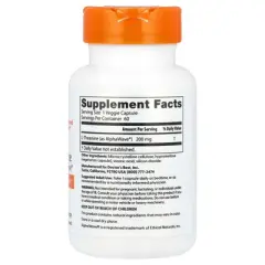 Doctor's Best L-Theanine, AlphaWave&reg;, 200 mg, 60 Veggie Caps