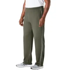 KingSize Men's Big & Tall French Terry Snow Lodge Sweatpants