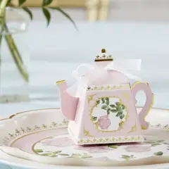 Kate Aspen Tea Time Whimsy Teapot Favor Boxes (Set of 24)