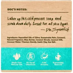 DR. SQUATCH Men's All Natural Bar Soap - Coconut Castaway - 5oz