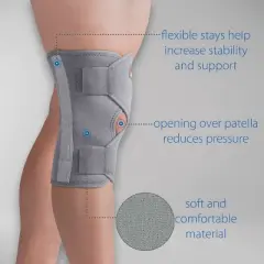 Swede-O Thermal Vent Open Knee Wrap Stabilizer