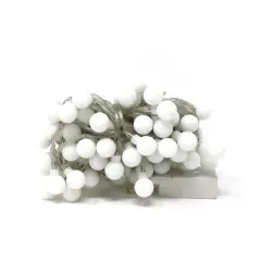 Perfect Holiday 100 LED String Light Bulb with connector - Warm White