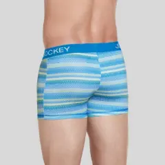 Jockey Generation&trade; Men's 3pk Microfiber Trunks - Light Blue/Net/Blue