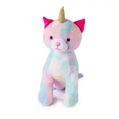 Plush Creations Stuffed Mommy Kitty Unicorn with 3 Kittens in her Tummy