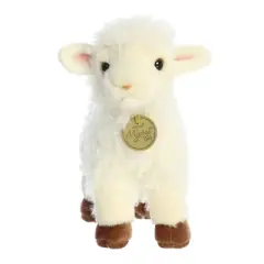 Aurora Small Baby Lamb Miyoni Tots Adorable Stuffed Animal White 7"