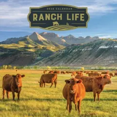 TF Publishing 13.5"x14.5" 2026 Ranch Life Wall Calendar