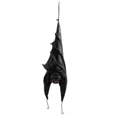 Morris Costumes 2 Ft. Animated Hanging Light-Up Upside-Down Bat Halloween Decoration