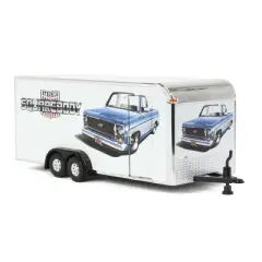 Auto World 1/64 Enclosed Trailer by Auto World, Squarebody USA CP7799