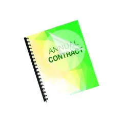 Fellowes Crystals Presentation Covers Letter Size Clear 25/Pack (52043) 789338