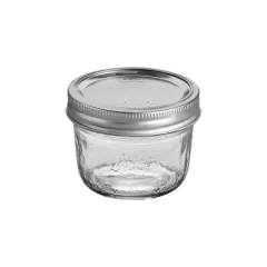 Kerr Jars Half Pint Jars Wide Mouth - 12 ct