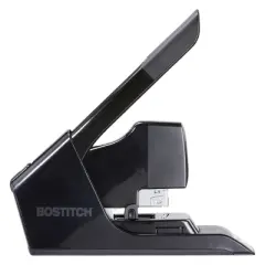EZ Squeeze Heavy Duty Stapler Reduced Effort - Bostitch: Commercial Non-Powered Desk Tool, Black, Lifetime Warranty