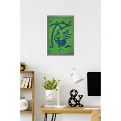 Trends International WNBA Minnesota Lynx - Logo 25 Framed Wall Poster Prints