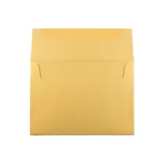 JAM Paper A7 Metallic Invitation Envelopes 5.25 x 7.25 Stardream Gold GCST708I