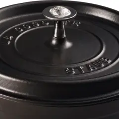 Staub Stainless Steel Knob Adorned With Crystal By Swarovski