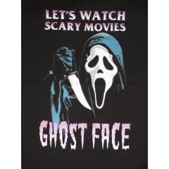 Ghost Face Killer Watch Scary Movies Men's Black T-shirt
