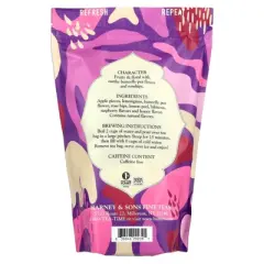 Harney & Sons Fresh Brew Iced Tea, Indigo Punch, Caffeine Free, 15 Two Quart Tea Bags, 7.5 oz (212 g)