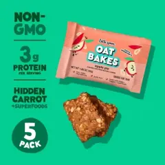 Little Spoon Apple Pie Baked Oat Baked Bar Kids' Snacks - 5.3oz/5ct