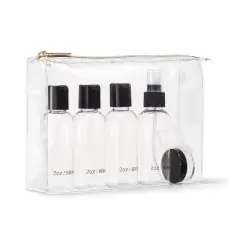 Sonia Kashuk&trade; TSA Travel Makeup Bag Kit - Clear