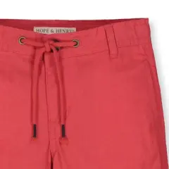 Hope & Henry Boys' Relaxed Linen Short, Infant