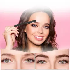 Unique Bargains Stainless Steel Eyebrow Razor 6Pcs