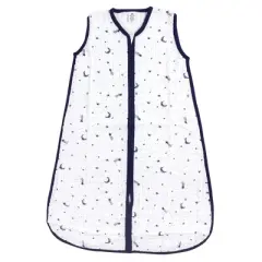 Yoga Sprout Baby Sleeveless Muslin Cotton Sleeping Bag, Sack, Blanket, Moon