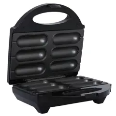 Brentwood Non-Stick 6 Mini Corn Dog Maker in Stainless Steel