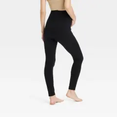 Over Belly Knit Maternity Leggings - Isabel Maternity by Ingrid & Isabel&trade; Black