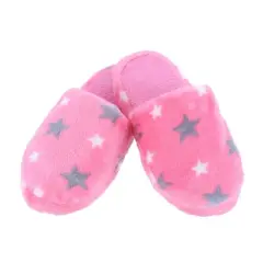 CTM Girl's Night Star Slip On Slippers