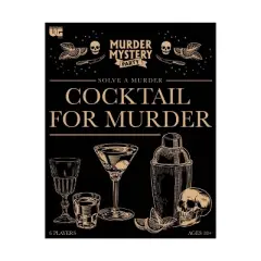 University Games Murder Mystery Party - Cocktail for Murder Board Game