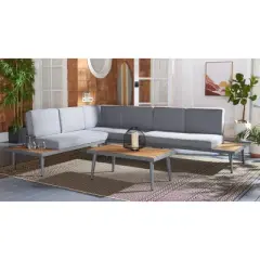 Guthrie Corner Living Set - Indoor/Outdoor - PAT7724 - Safavieh