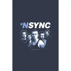 Junior's NSYNC Attitude Pose Racerback Tank Top
