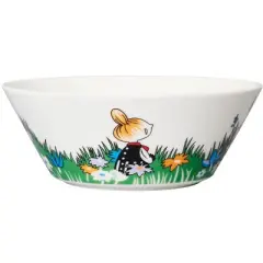 Moomin Bowl 15cm 5.9" Little My And Meadow